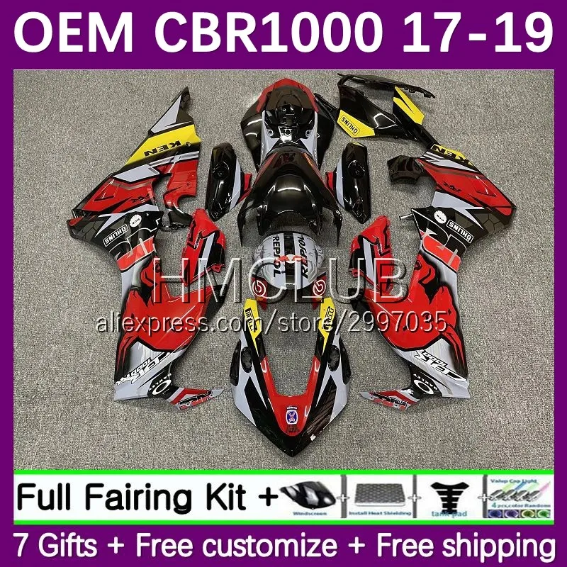 

Корпус инжектора для HONDA CBR 1000RR 1000CC 2017 2018 2019 красный глянцевый обтекатель 48No.77 CBR 1000 CBR1000 RR CC CBR1000RR 17 18 19