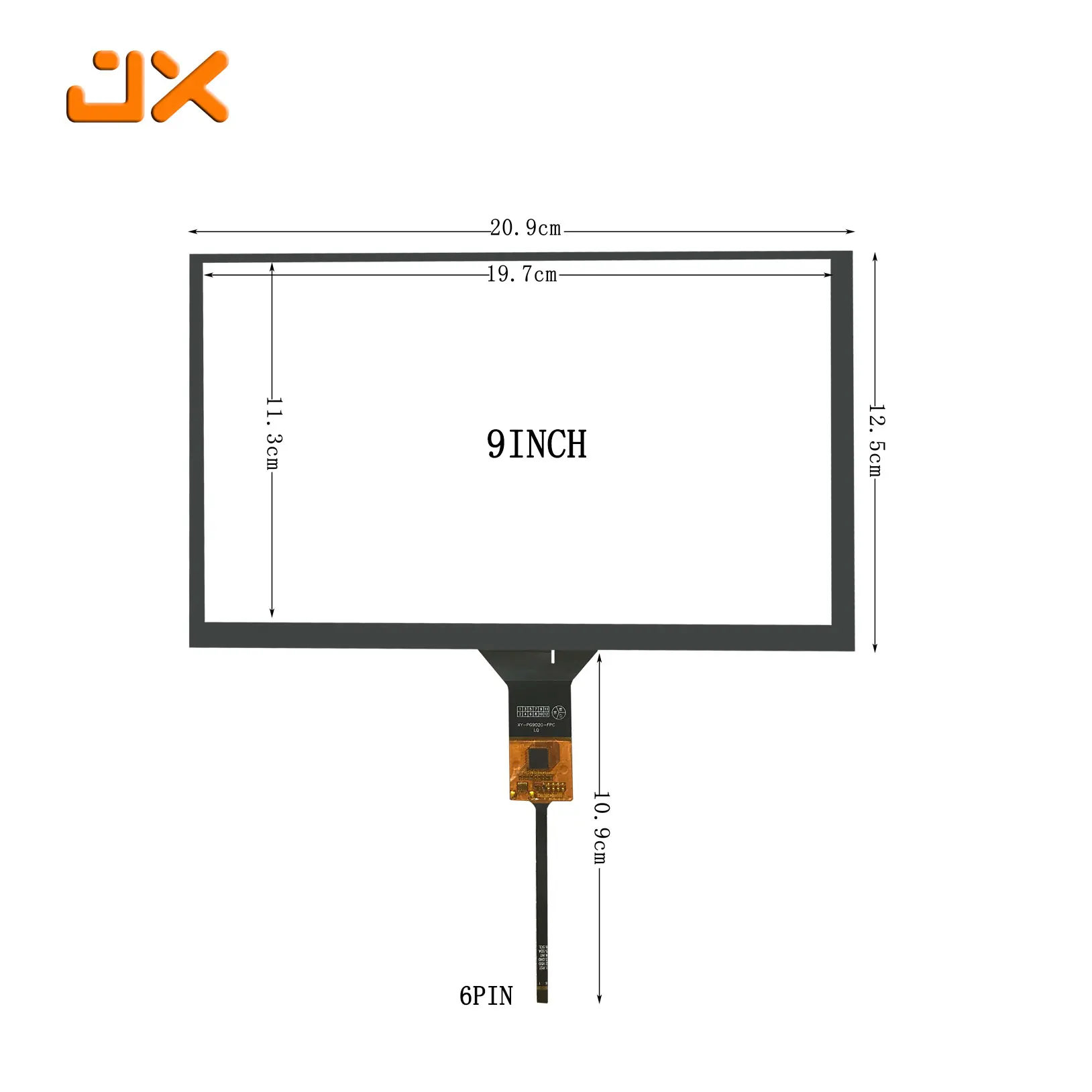 7/8/9/10.1 дюймовый USB емкостный сенсорный экран дигитайзер панель автомобильная