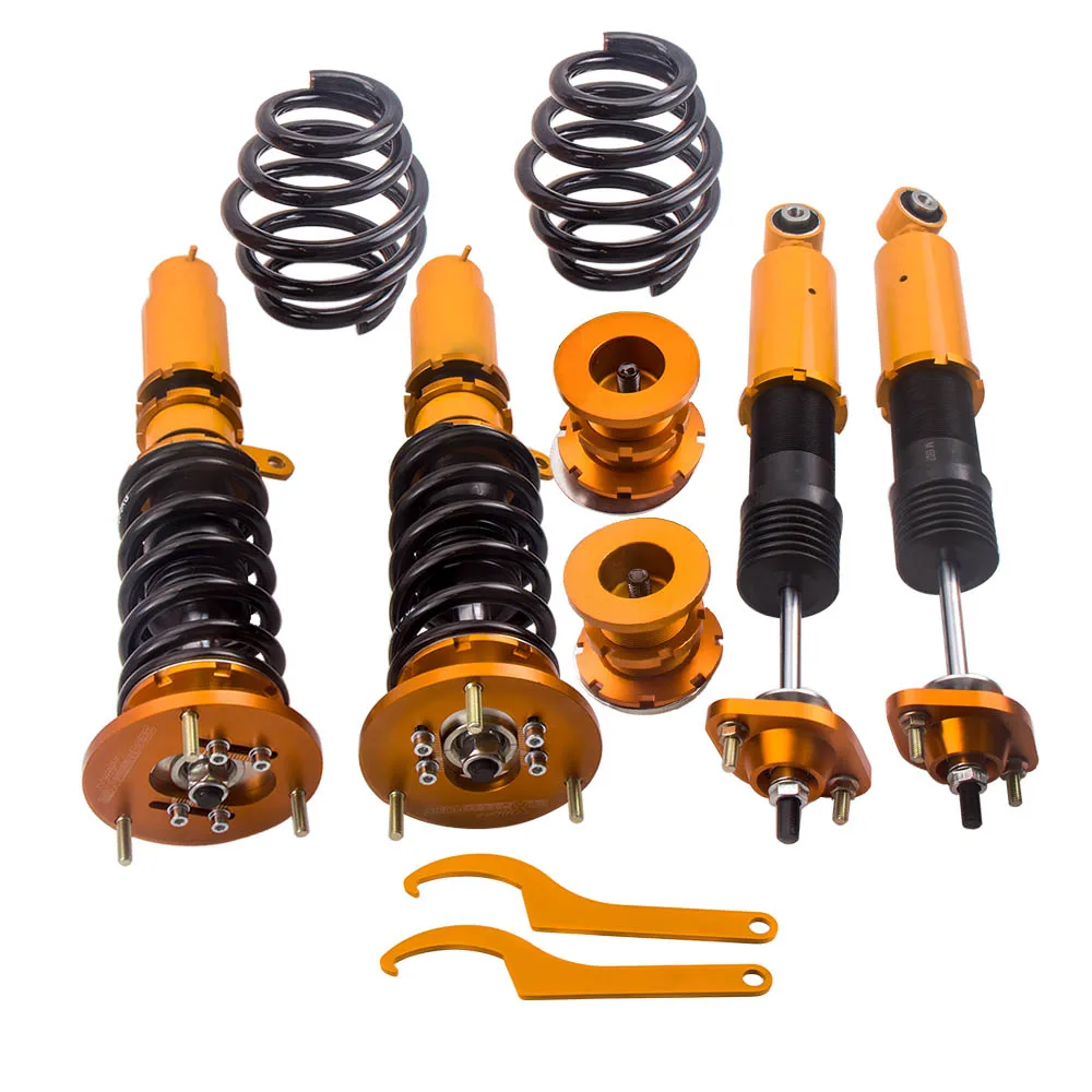 Комплект стойки подвески Coilover для BMW E46 3 серии 98 06 M3 323Ci 325 328Ci 330Ci Sedan Coupe Coilovers