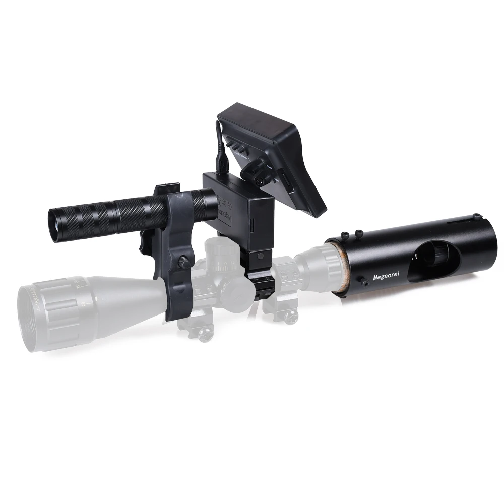 Инфракрасный прицел ночного видения видеокамера фото рекордер ИК Охотничья