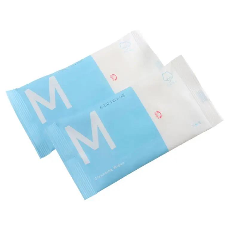 

10Pcs/Bag Travel Portable Disposable Wet Wipes Flip Top Non-Woven Cotton Breathable Hand Cleansing Tissue Towel Skin Care