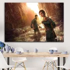 The Last of Us Game Canvas Живопись зомби Выживание ужас экшн-принты и постеры Настенная картина для гостиной