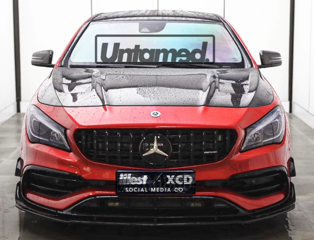 Комплект для кузова Mercedes CLA W117 AMG комплект решетки заднего бампера впускные