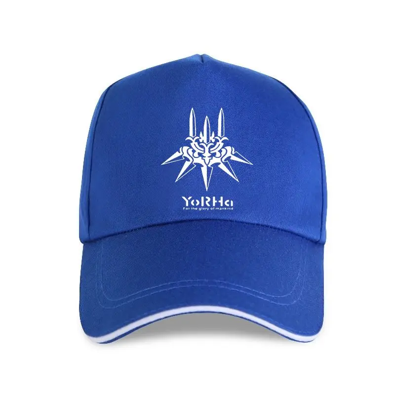 

New Fashion summer NieR Automata PS4 Yorha For The Glory Of Mankind Homme Print Fashion Printed men's Baseball cap Slee