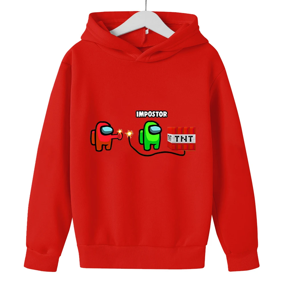 

Between us Boys Hoodies Girls Sweatshirt 3-14 Year Kids New Video Game Printed Clothes Spring Autumn New Hot Sale Special Offer