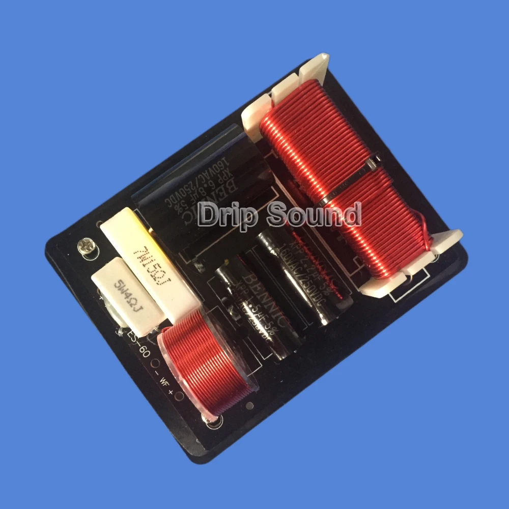 2 шт. BX60 120 Вт 2-сторонние 2-компонентные высоконизкие аудио динамики разделитель