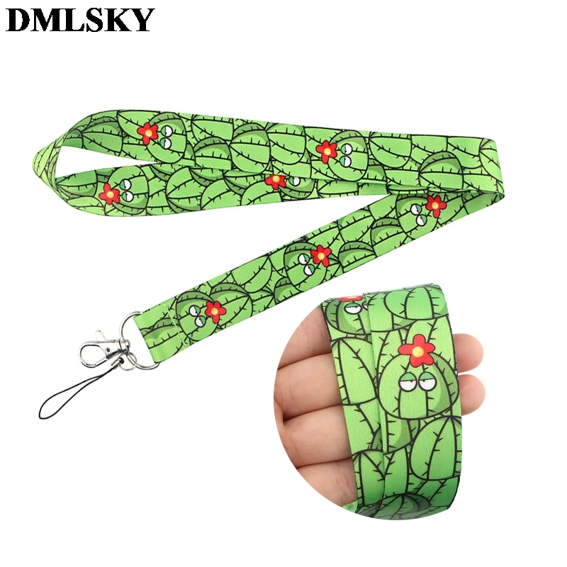 Брелок для ключей DMLSKY С КАКТУСОМ стропа значок аксессуары подарки M4130|Брелоки| |