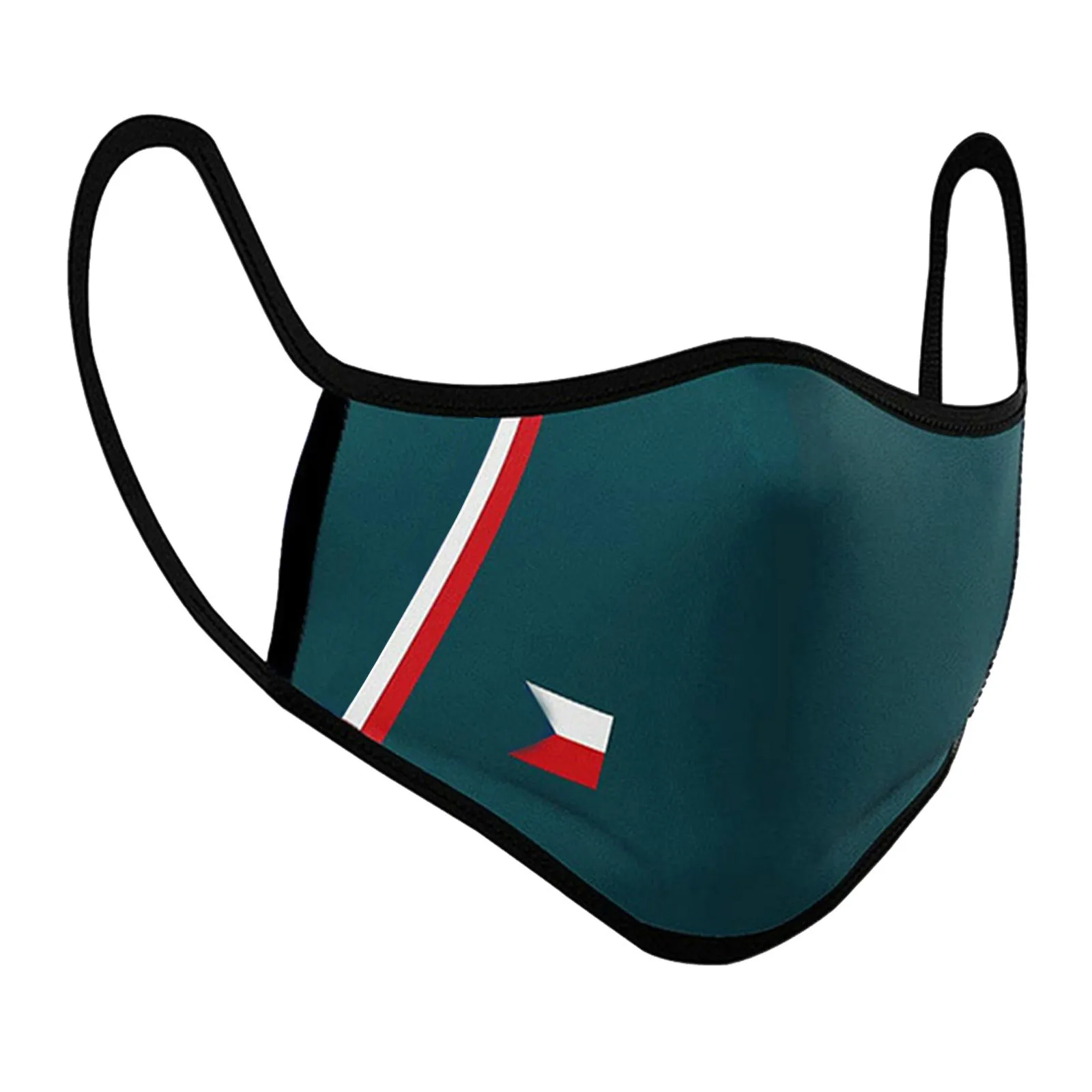 

National Flag Print Face Mask Reusable Washable Mask Unisex Printing Protective Dustproof Windproof Mouth Caps Mascarilla