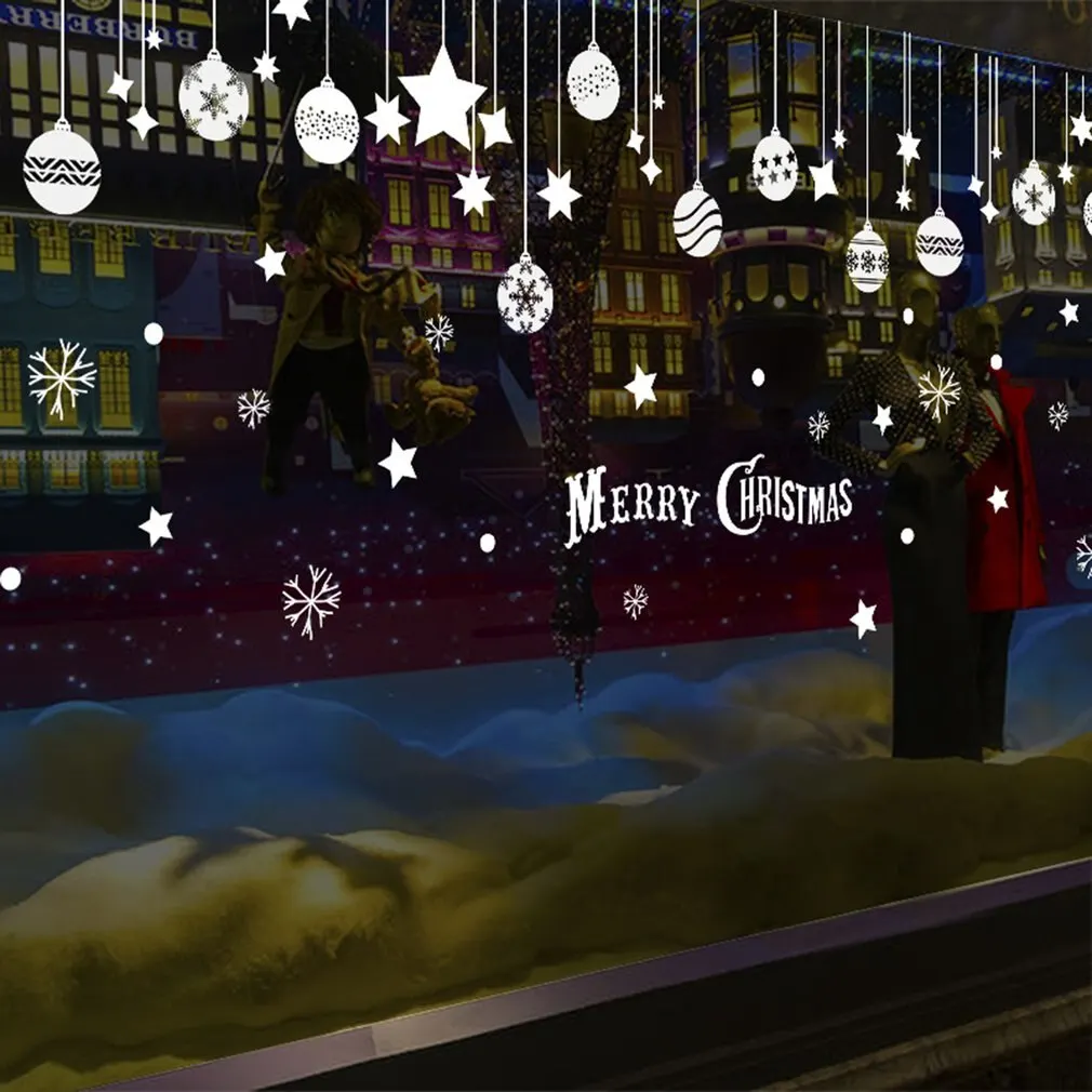 

Christmas Wall Stickerdecorative Paperfor Household Livingroom Bedroom