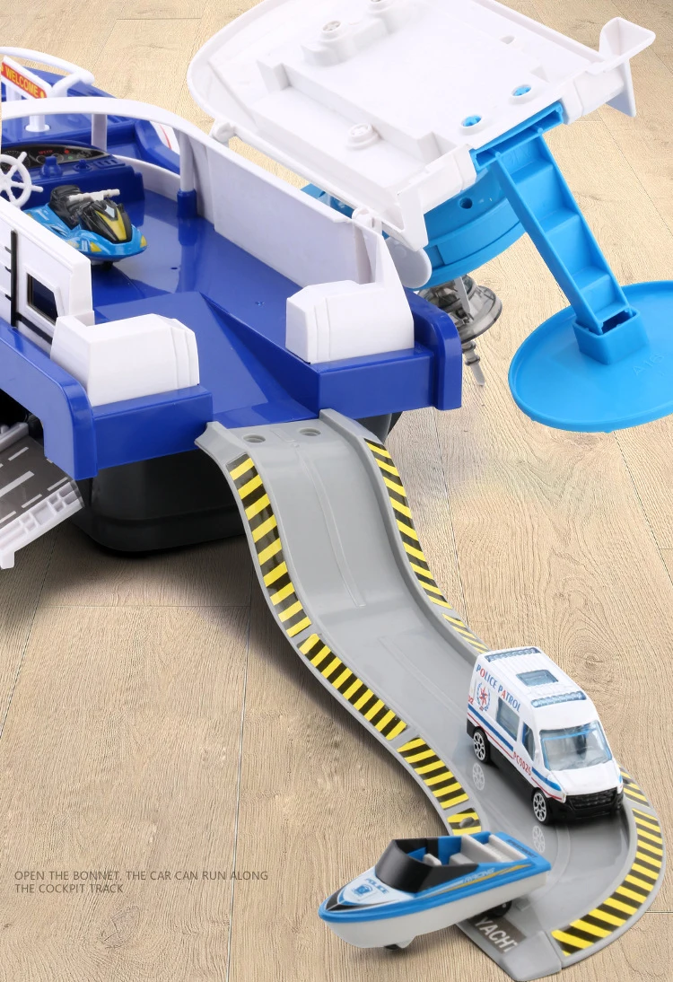

Simulation Track Inertia Boat Diecasts&Toy Vehicles Music Story Light Toy Ship Model Toy Car Parking Airliner Toy Cars