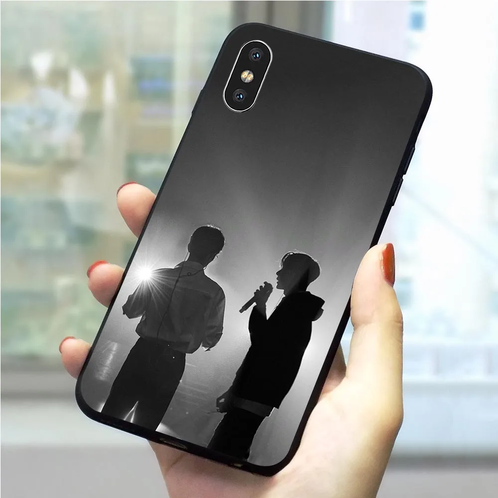 Чехол для телефона Xiao Zhan Wang Yibo iPhone XR Xs Max X 6 6S 8 Plus 7 5S 5 SE 11 Pro|Бамперы| |