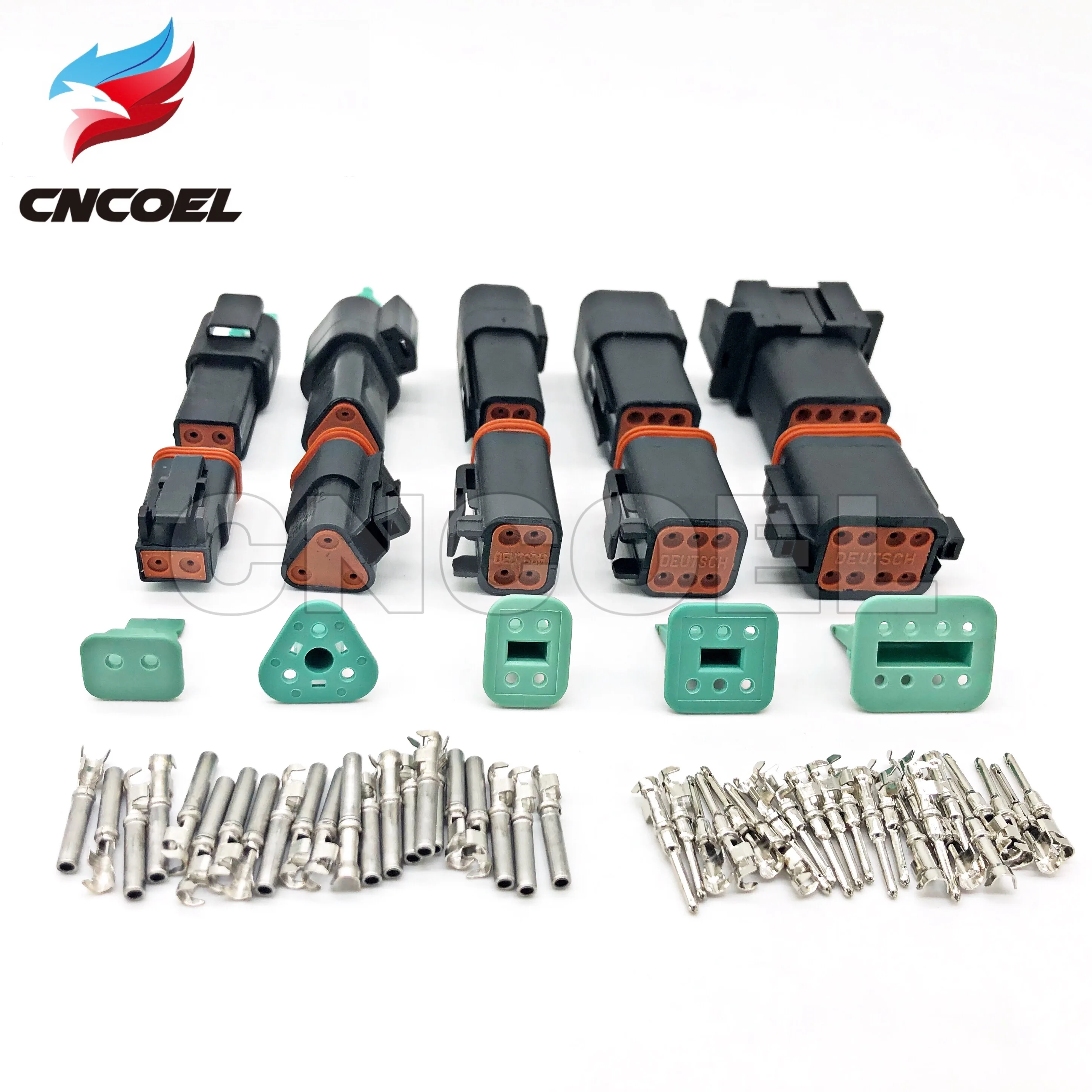 Deutsch DT Разъемы разъем черного Водонепроницаемая электрическая вилка DT06/DT04 2/3/4/6/8