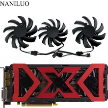 FDC10U12C9-C FD7010H12C 4Pin Graphics card fan RX580 RX570 For DATALAND RX470 RX480 X-seria Graphics Card Cooling Fans
