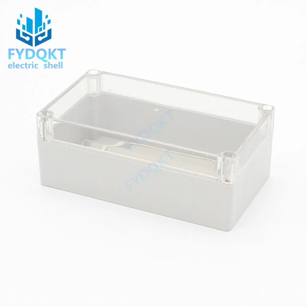 

1pcs 158x90x60mm Plastic case Security power supply case Transparent instrument case Outdoor wiring waterproof box