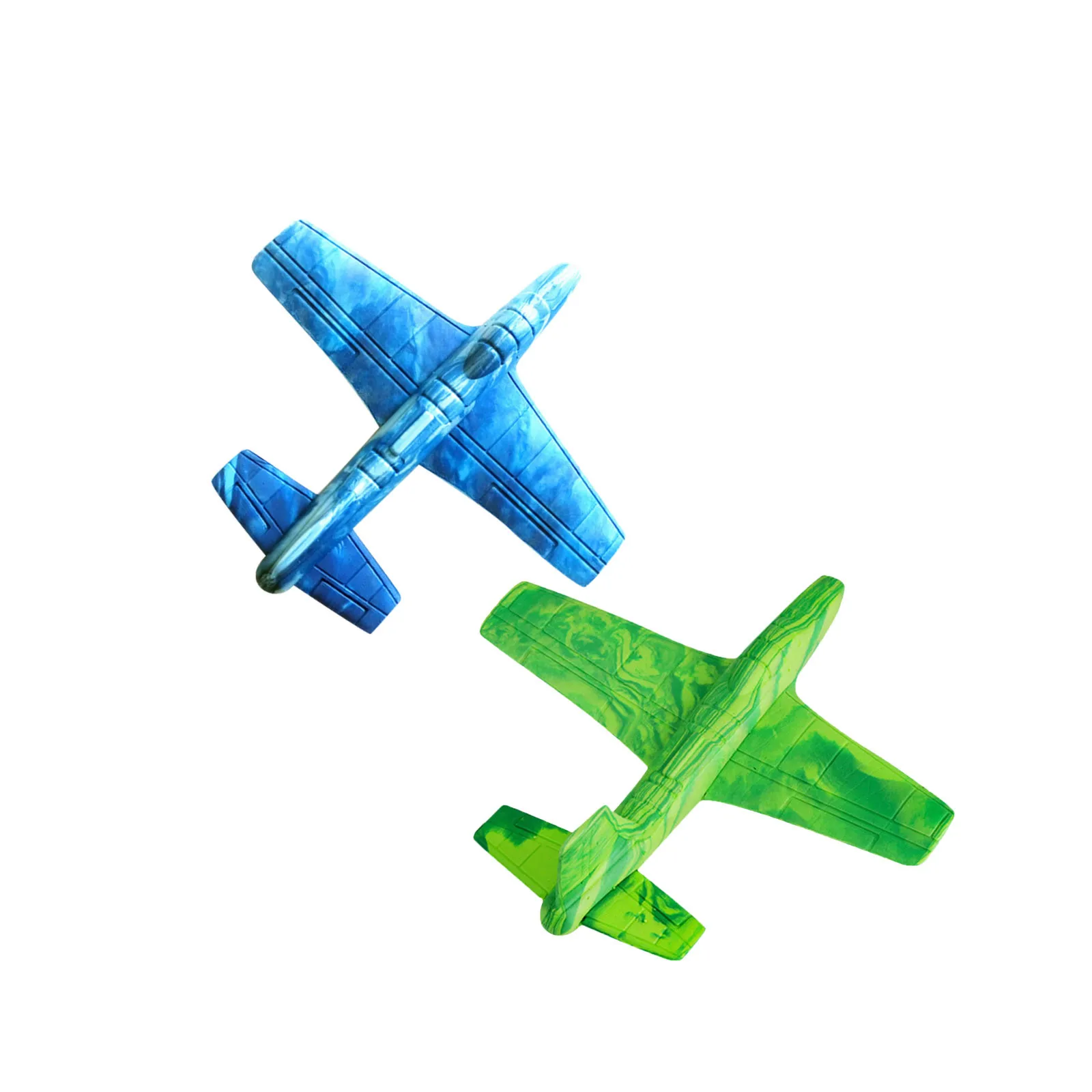

2pc Foam Throwing Plane Gliding Throwing Maneuvering Plane Parent-child Outdoor Toys Flying Glider Planes Toys Avion Planeador