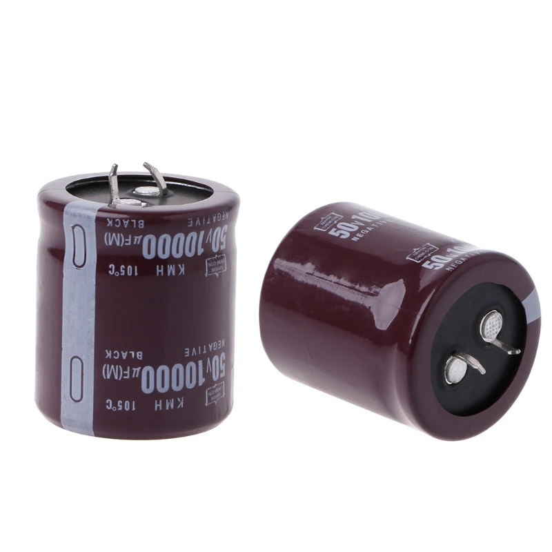 

10000uF 50V 105C Power Electrolytic Capacitor Snap Fit Snap In New