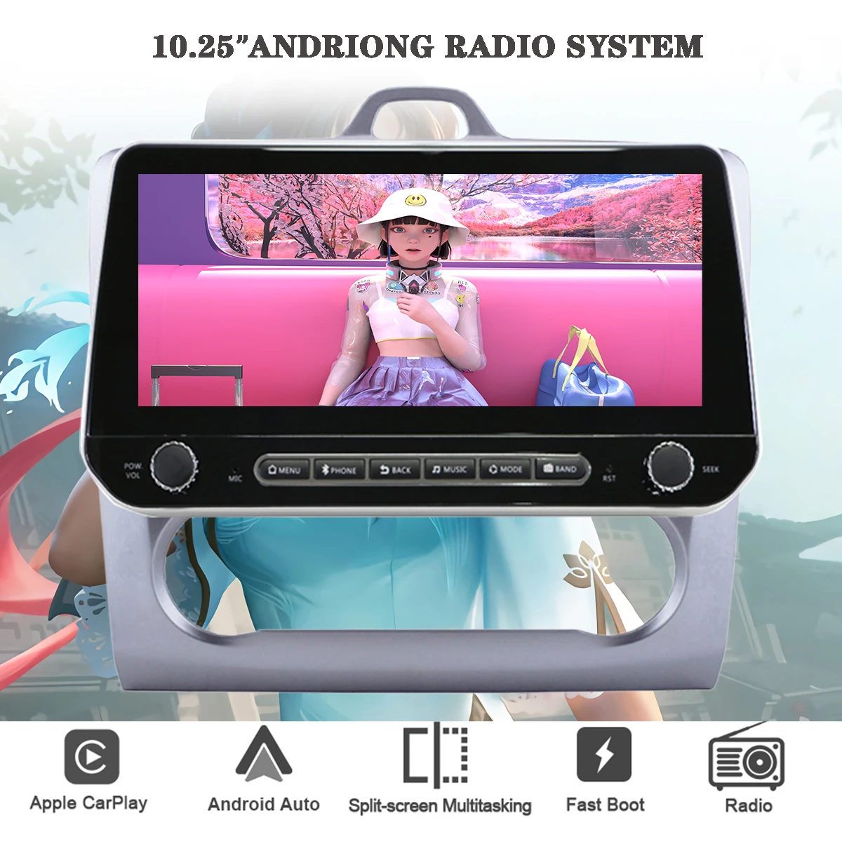 2Din 10.25'' Car Radio Audio Video DVD Player GPS Mp5 Entertainment System for Ford Focus 2004 2011 With 4G Lte WIFI Carplay DSP 2Din 10.25'' Car Radio Audio Video DVD Player GPS Mp5 Entertainment System for Ford Focus 2004 2011 With 4G Lte WIFI Carplay DSP