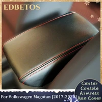center console cover for volkswagen magotan 2017 2020 waterproof armrest cover center console pad car armrest seat box cover