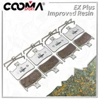 Велосипедные тормозные колодки Ex Plus для Hope Tech Evo V4 E4 RX4, гидравлические дисковые тормоза, подложка из алюминиевого сплава, 4 пары