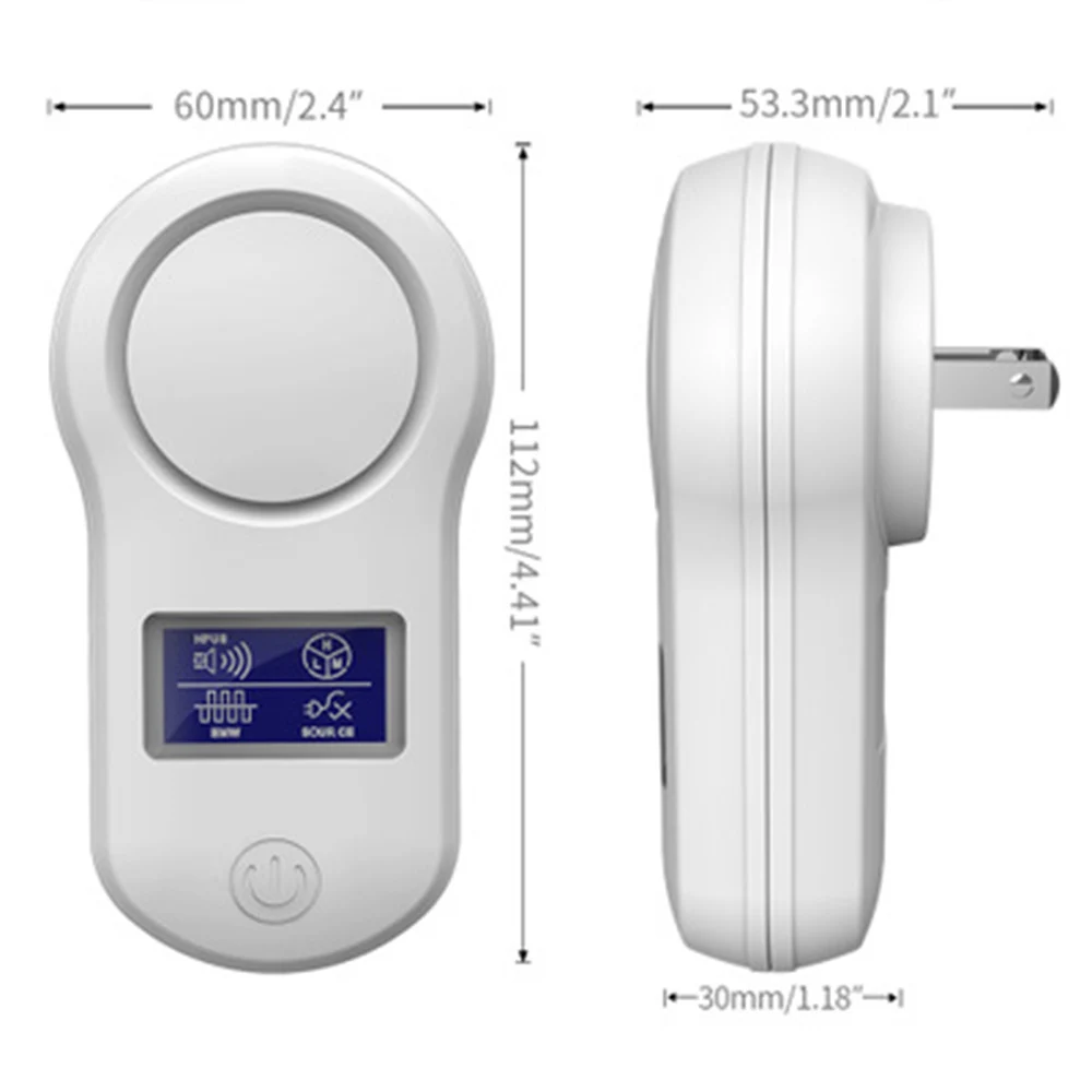 

Pest Rejecter Electric LCD Screen Mice Mosquito Repellent Rejecter Household Garden Anti Cockroach Insect Controller