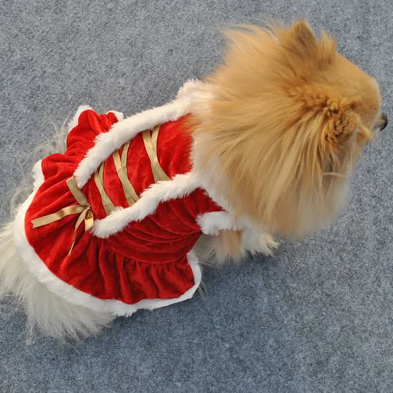 Зимняя Рождественская Одежда для собак толстовки щенков кошек одежда макияжа