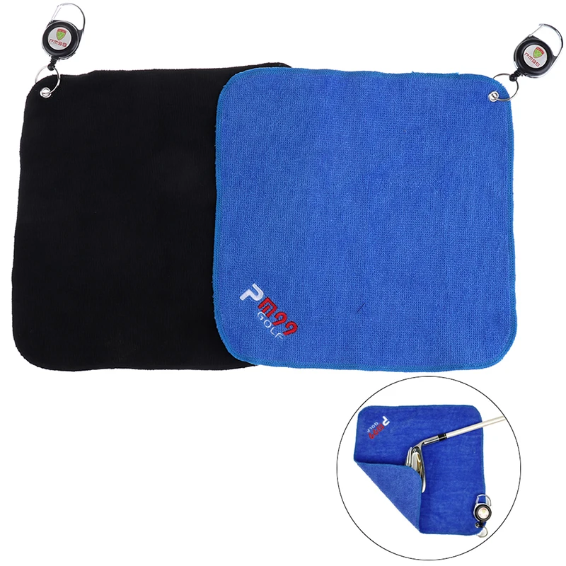 Полотенце для гольфа хлопковое мини-полотенце очистки клюшек цвет на выбор |