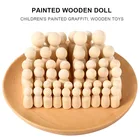 10 шт.лот неокрашенные деревянные колышки, куклы для девочек и мальчиков 65 мм55 мм43 мм35 мм, деревянные куклы, декор для детской комнаты, ручная работа, декоративно-прикладное искусство, подарки