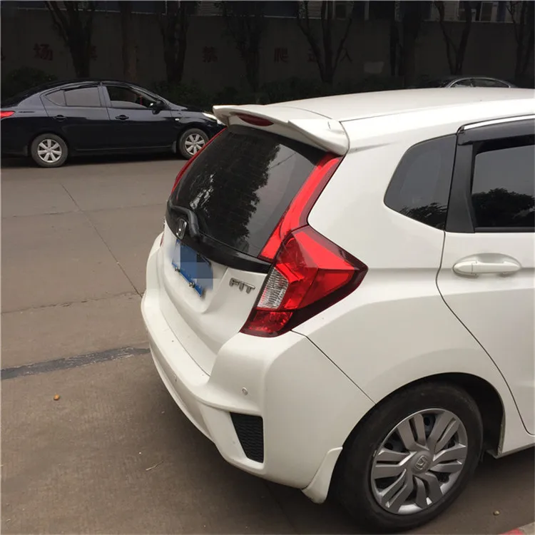 Спойлер для HONDA FIT 2014-2016 jazz спойлер высокого качества из АБС-пластика цветной