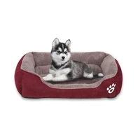 paw pet sofa dog beds waterproof bottom soft fleece warm cat bed house cat bed premium bedding sml size pet accersories