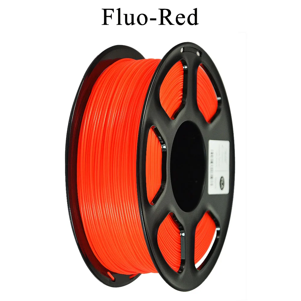 10 шт 1 кг 2.2LB 1,75 мм PLA 3D-принтеры нити для 3D-принтеры рисунок 3d-ручка MakerBot RepRap, для домашнего использования, по ограничению на использование опасных материалов в производстве - Цвет: Fluo-Red PLA
