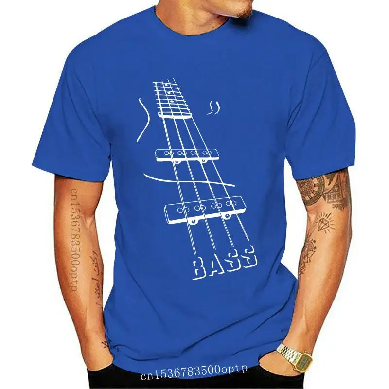 

New Bass Guitar Novelty Tees High Quality T-Shirts Men Purified Cotton Crew Neck Short Sleeves T Shirts