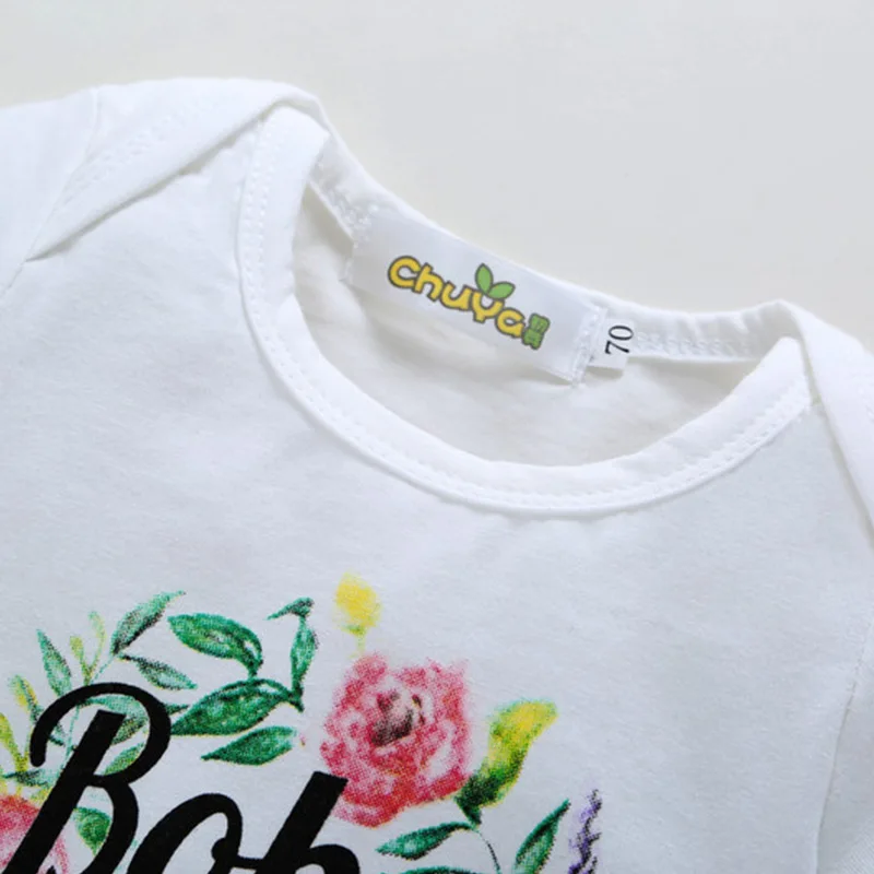 Лидер продаж детская цельнокроеная одежда для малышей комбинезон 0-3 лет с