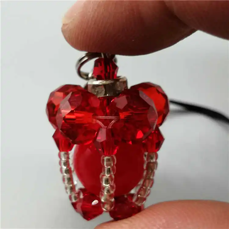 1 шт. Модный кулон из натурального камня брелок кварцевого брелоки с розовым