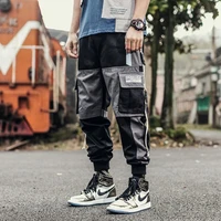 cargo pants men joggers streetwear harem pants fashion casual techwear hip hop oversize male trousers japanese korean stylish
