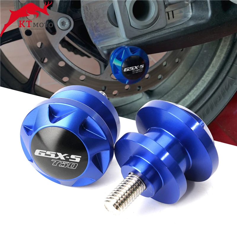 

Для SUZUKI GSX-S750 GSX S750 GSX-S 750 GSXS750 2011-2022 M8 Swingarm Spool Slider Stand винты аксессуары для мотоциклов