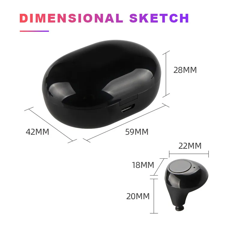 Новинка 2020 пара слуховых аппаратов с низким уровнем шума невидимый дизайн