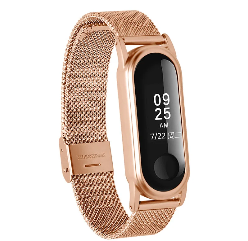 Унисекс сталь ремешок Миланская петля сетчатый для часов Mi4/Mi3 умных