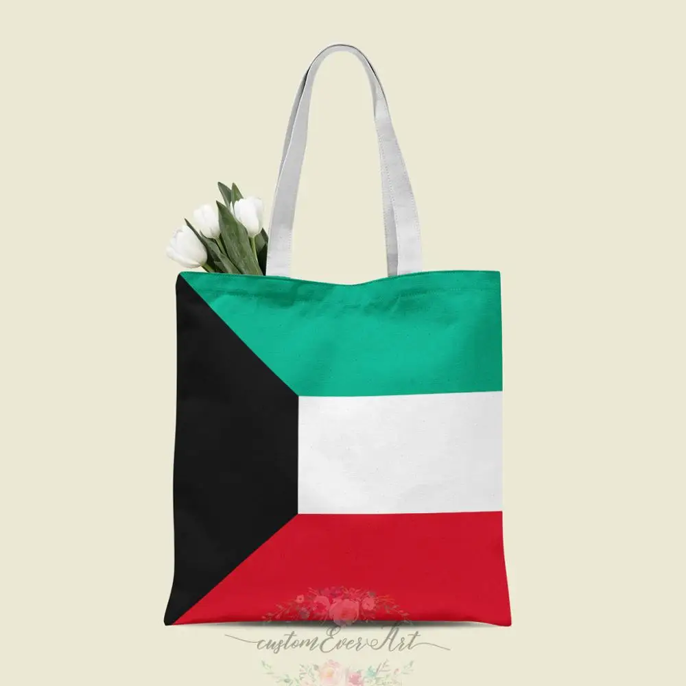 Кувейт сумка-тоут индивидуальная холщовая Фотосумка для учеников сумки на день