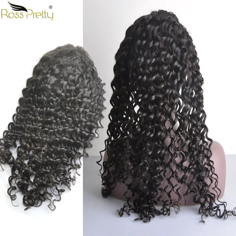 

Long lace wigs 8inch to 30inch Remy human hair Lace wigs Closure 4x4 5x5 6x6 hair swiss lace Front Deep Wave Peruvian Hair Wig