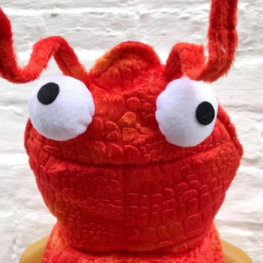 Halloween Winter Dog Clothes Lobster Shape Costume For Pet Dogs Red Puppy Jacket Coat Hoodie Dress Up Clothing | Дом и сад