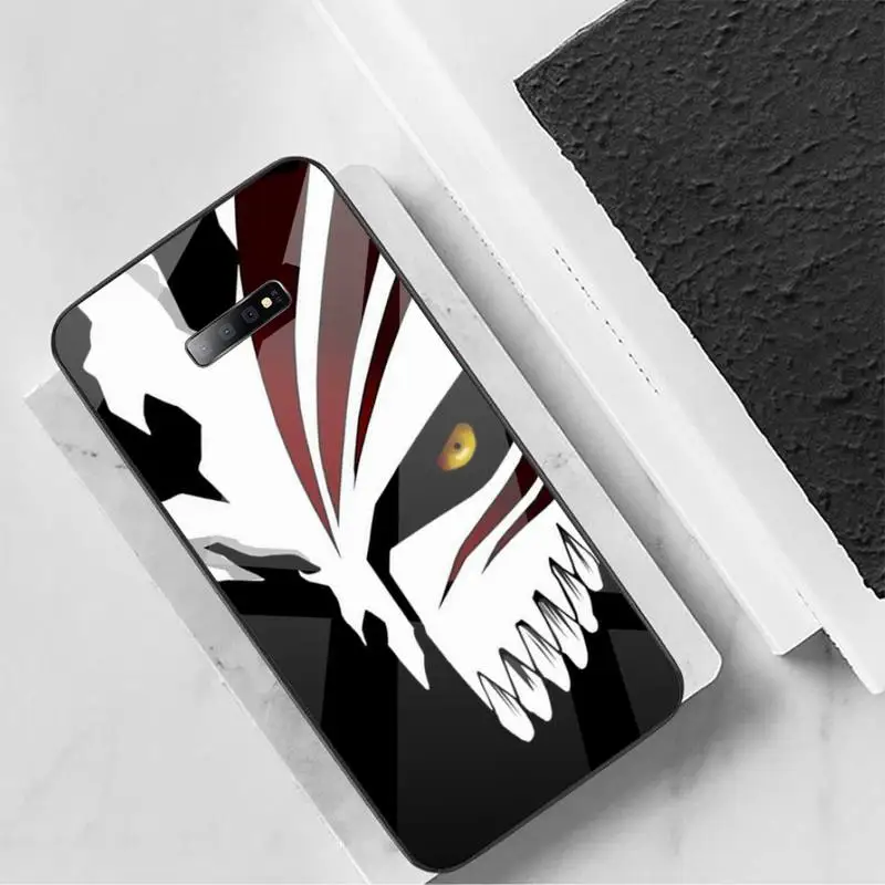 

Bleach Anime Kurosaki Ichigo Phone Case Tempered glass For Samsung S6 S7 edge S8 S9 S10 e plus note8 9 10 pro