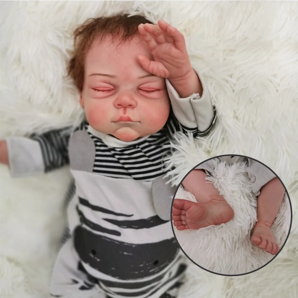 22 дюймов кукла-реборн дети Playmate кукла Bebe мягкая силиконовая RebornToys имитация