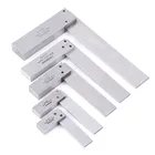 Линейка под прямым углом 90 градусов, машинка, квадратные линейки, инженерная точность, заземление, закаленная сталь, угловая линейка, измерительные инструменты