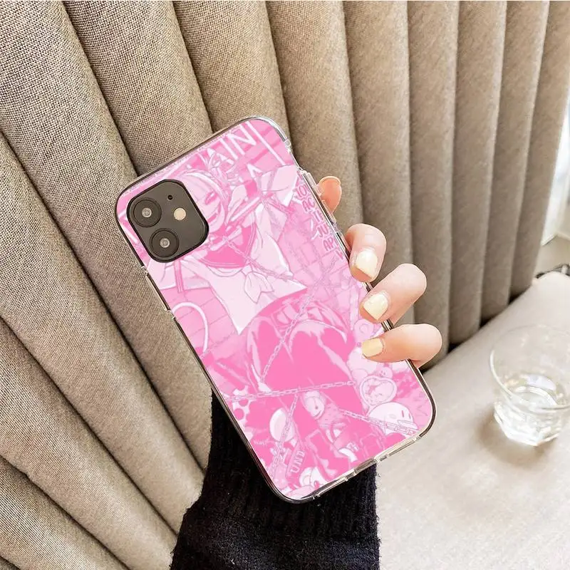 

Himiko Toga lewd Phone Case For iphone 7 8 plus x xr xs 11 12 mini pro max transparent nax fundas cover