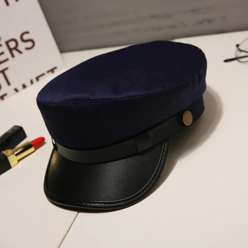 blue Новинка, Зимняя кепка Newsboy для женщин, черные Ретро Мужские береты baker, повседневные весенние британские классические женские шапки в стиле Гэтсби, плоская шапка - Цвет: blue