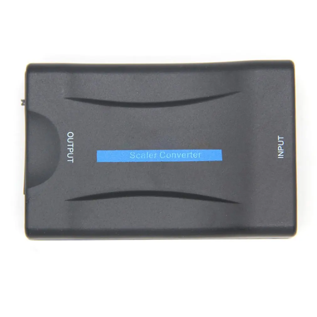 

SCART to HDMI-compatible 1080P Audio Converter Scaler Box & USB Cable HDTV HD Monitor converter scaler box HD monitor