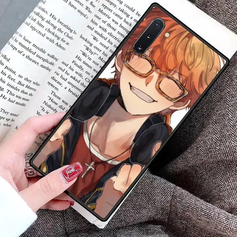 

Mystic Messenger Anime Phone Case For Samsung Galaxy S8 S9 S10 Plus S10E Note 3 4 5 6 7 8 9 10 Pro Lite cover