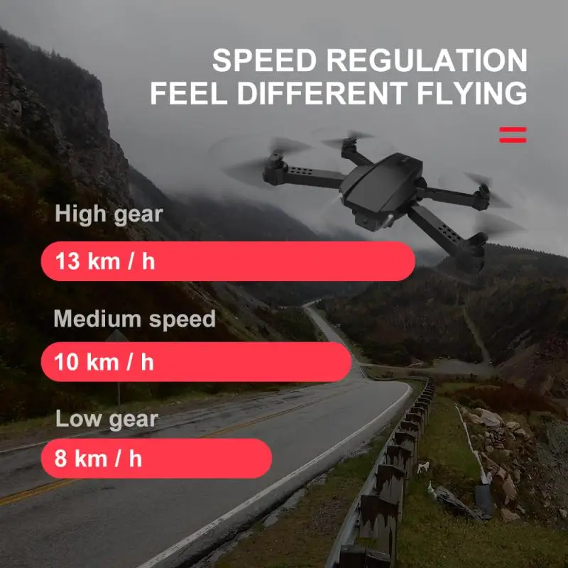 

New RC Drone F97 WIFI FPV With 4K HD Camera Hight Hold Mode One Key Return Foldable Arm Quadcopter Drone For Gift Rc Plane Toys