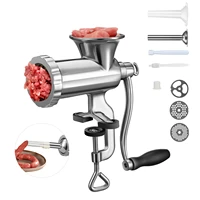 manual meat grinder sausage noodle dishes handheld making gadgets stainless steel mincer pasta maker home kitchen cooking tool