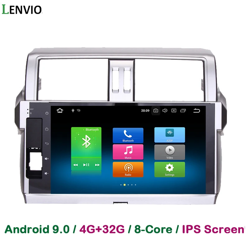 Автомагнитола Lenvio 4 Гб ОЗУ 32 ПЗУ Восьмиядерный процессор 2 Din Android 9 0 DVD радио GPS